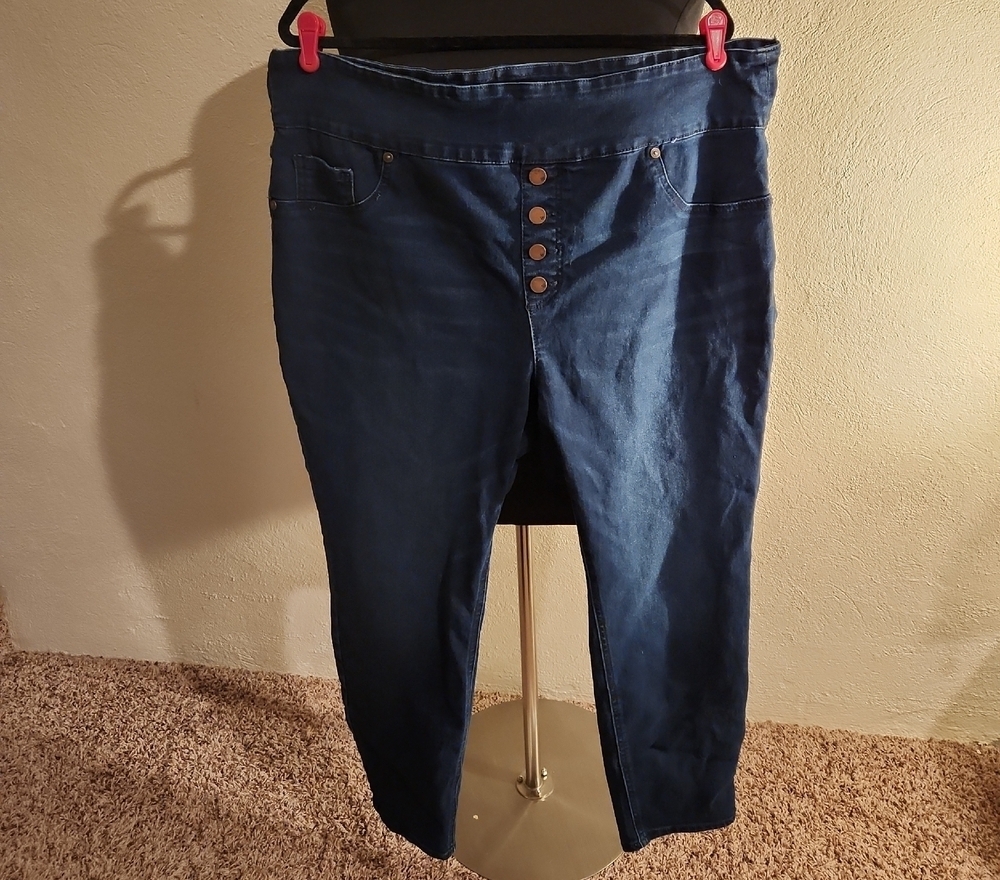 DG2 Diane Gilman Straight Leg Jeans 2XT